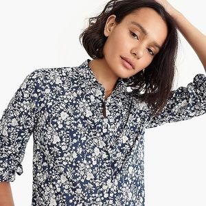 NWT J.Crew x Liberty London ‘Summer Blooms’ Perfect Shirt 12